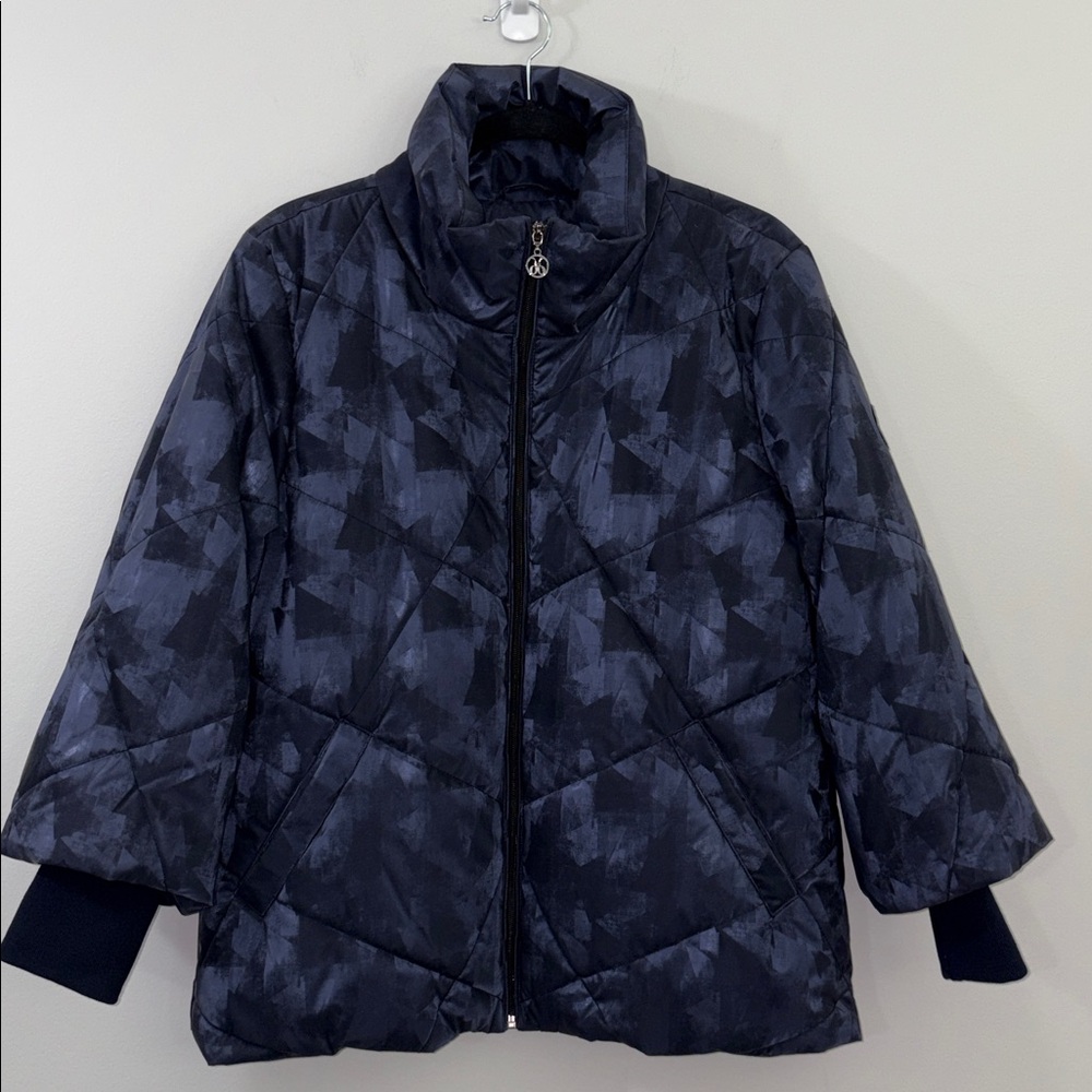 DOLCEZZA Women's Navy Quilted Jacket NWT size S